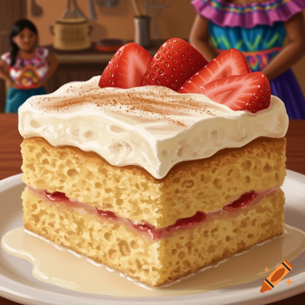 Costa Rican Tres Leches dessert