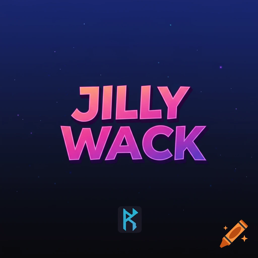 Jilly Wack YouTube channel banner featuring vector text for Old School Runescape content.