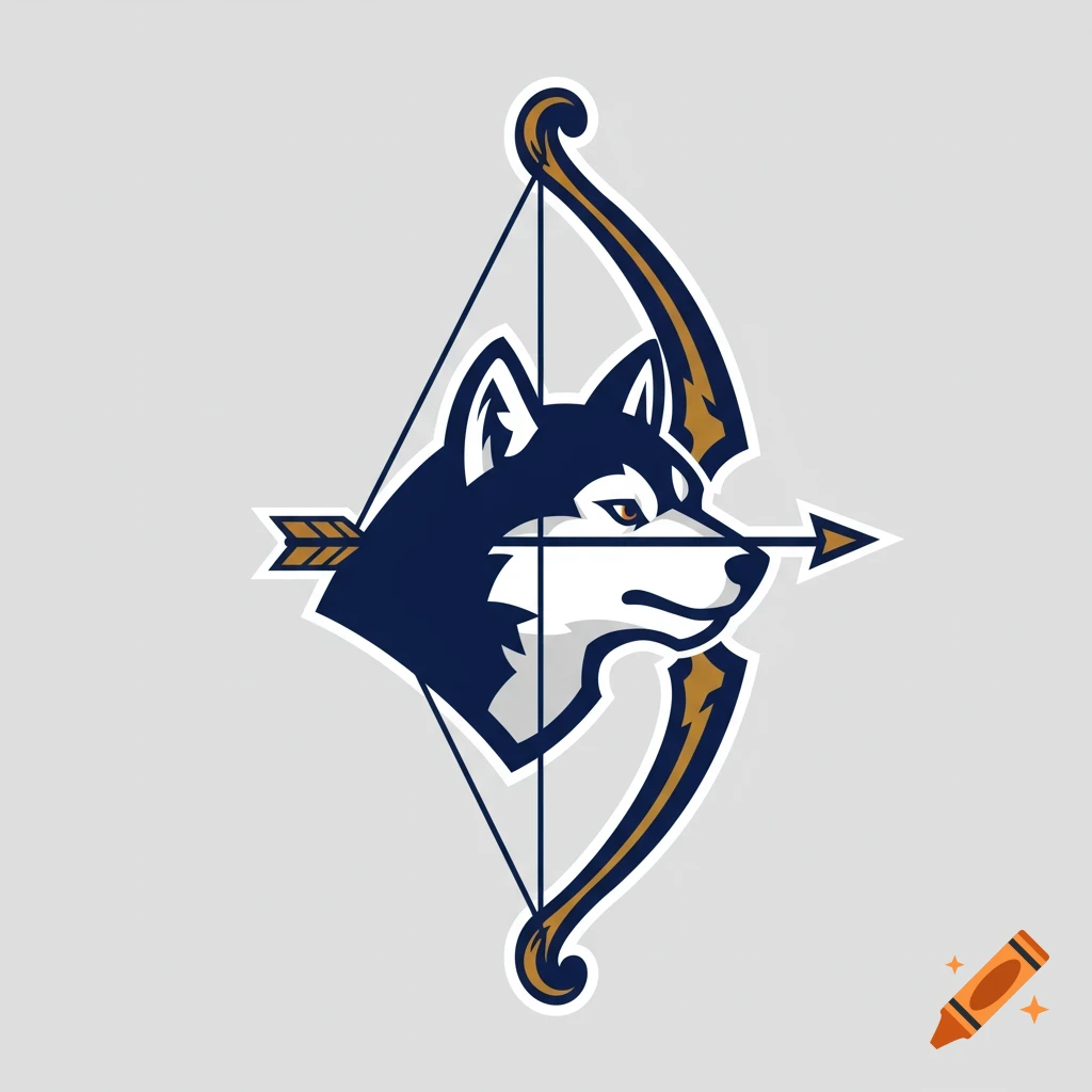 Oelwein Huskies Archery logo