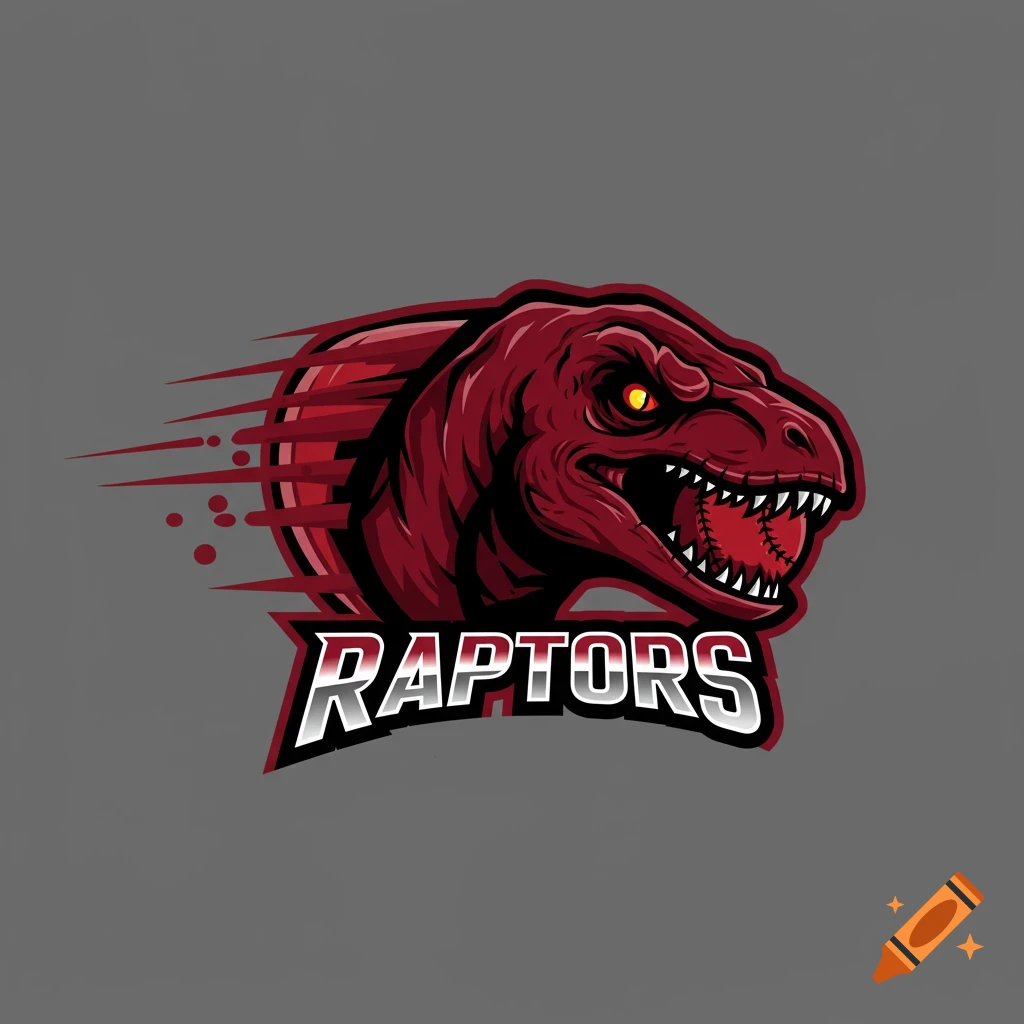 Raptors kickball team logo