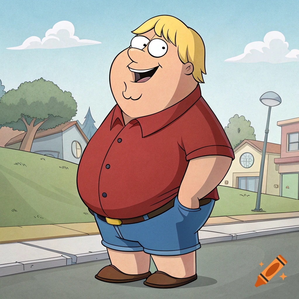 Peter griffin donates food to children in africa on craiyon