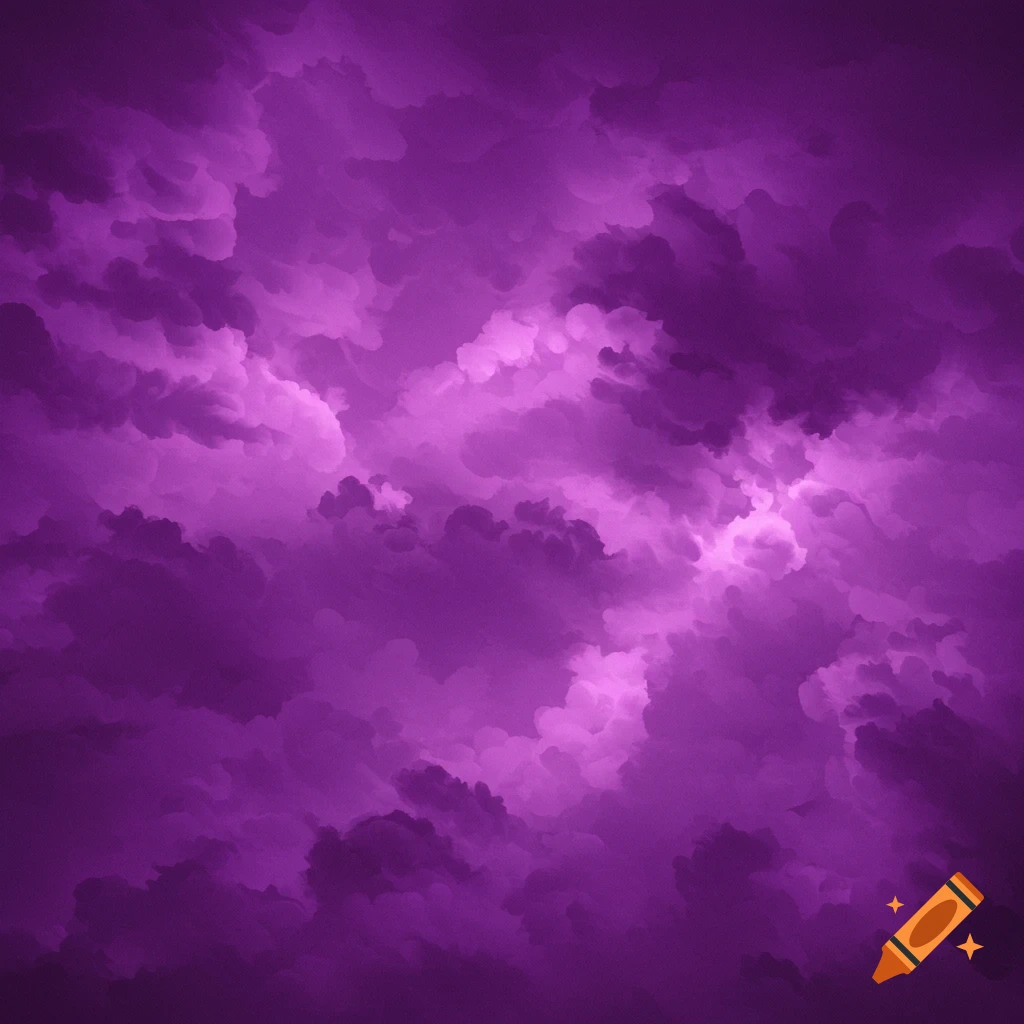 Abstract purple clouds.