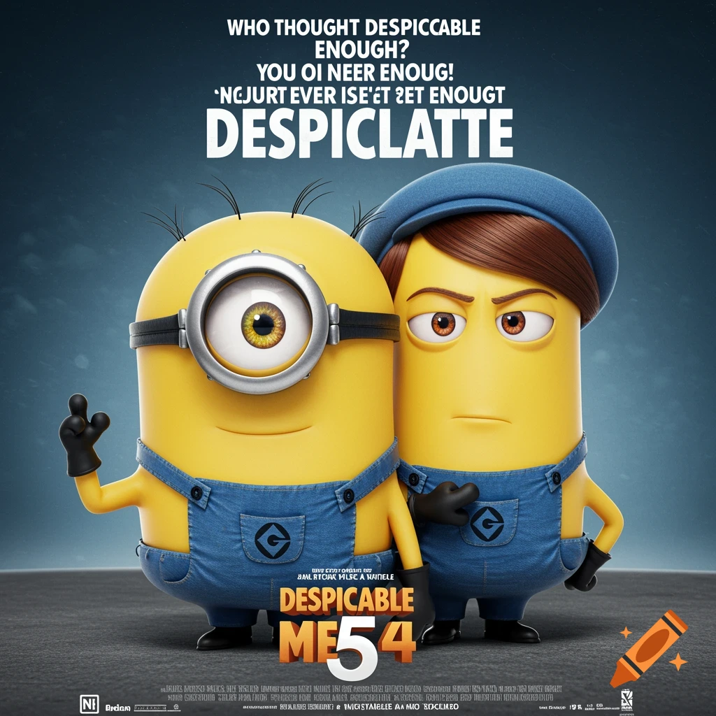 Despicable Me 5 movie poster