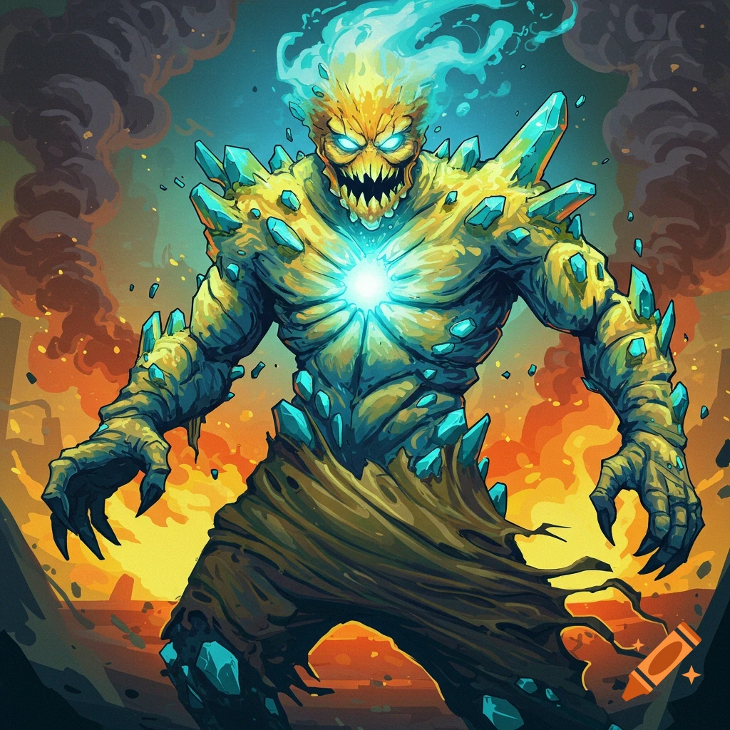 Super villain based on natural gas