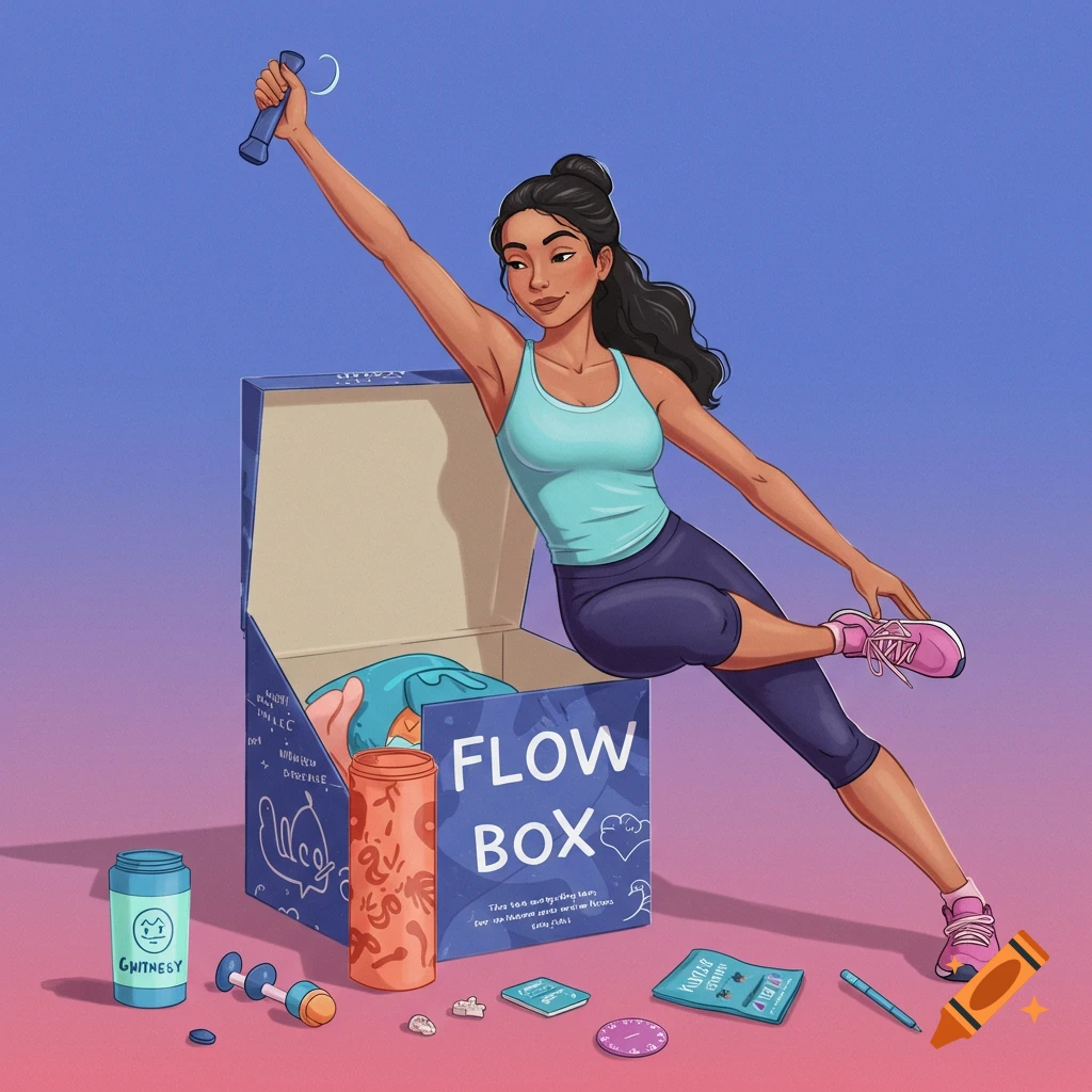 Flow Box: Fitness and Craft Projects
