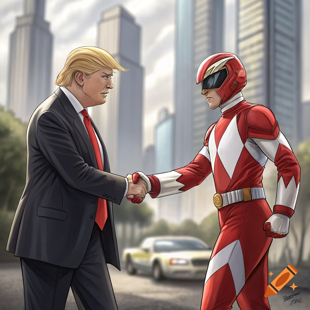 Putin, Ovechkin, and Trump shaking hands in the White House with the ...