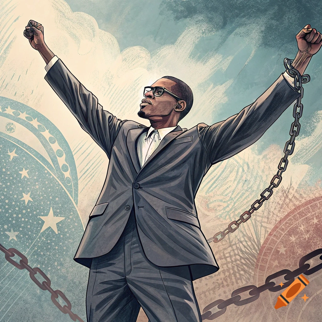 Malcolm X breaking free