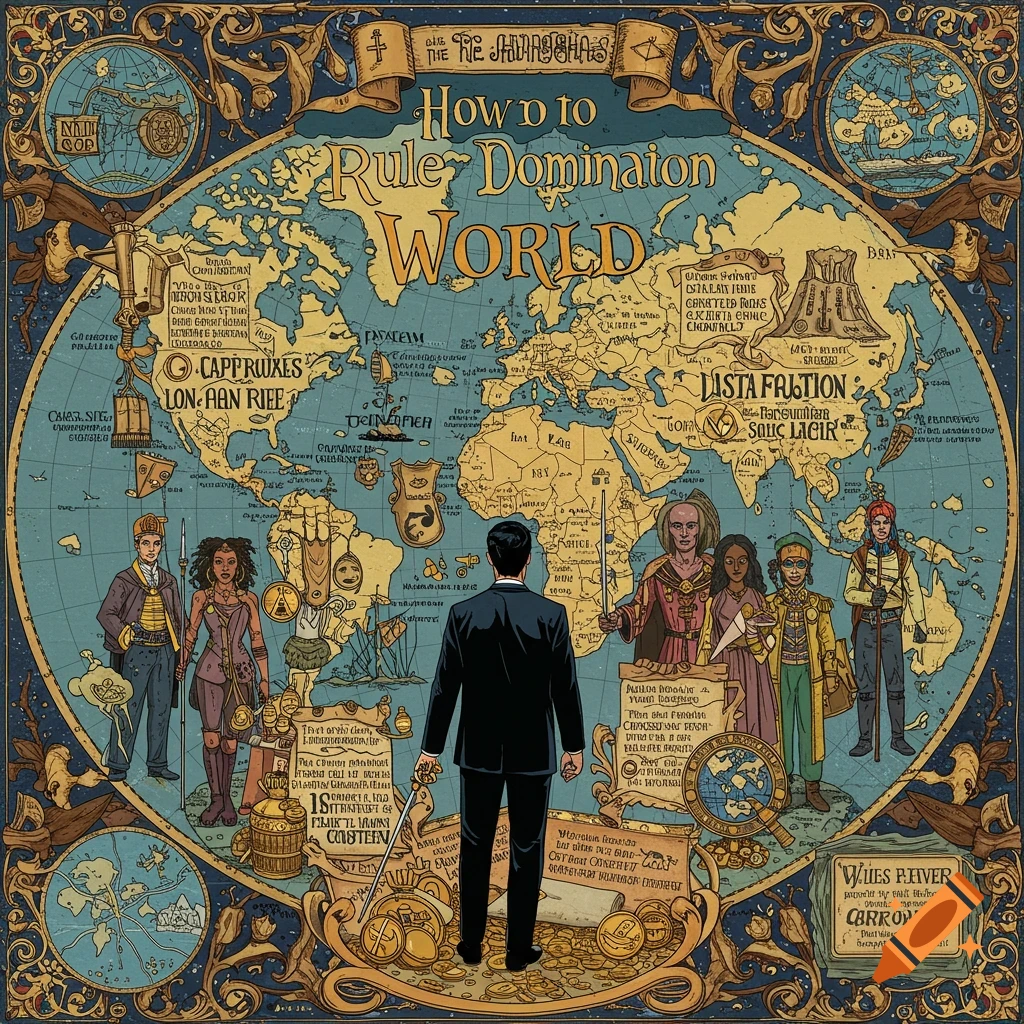 How to rule the world concept