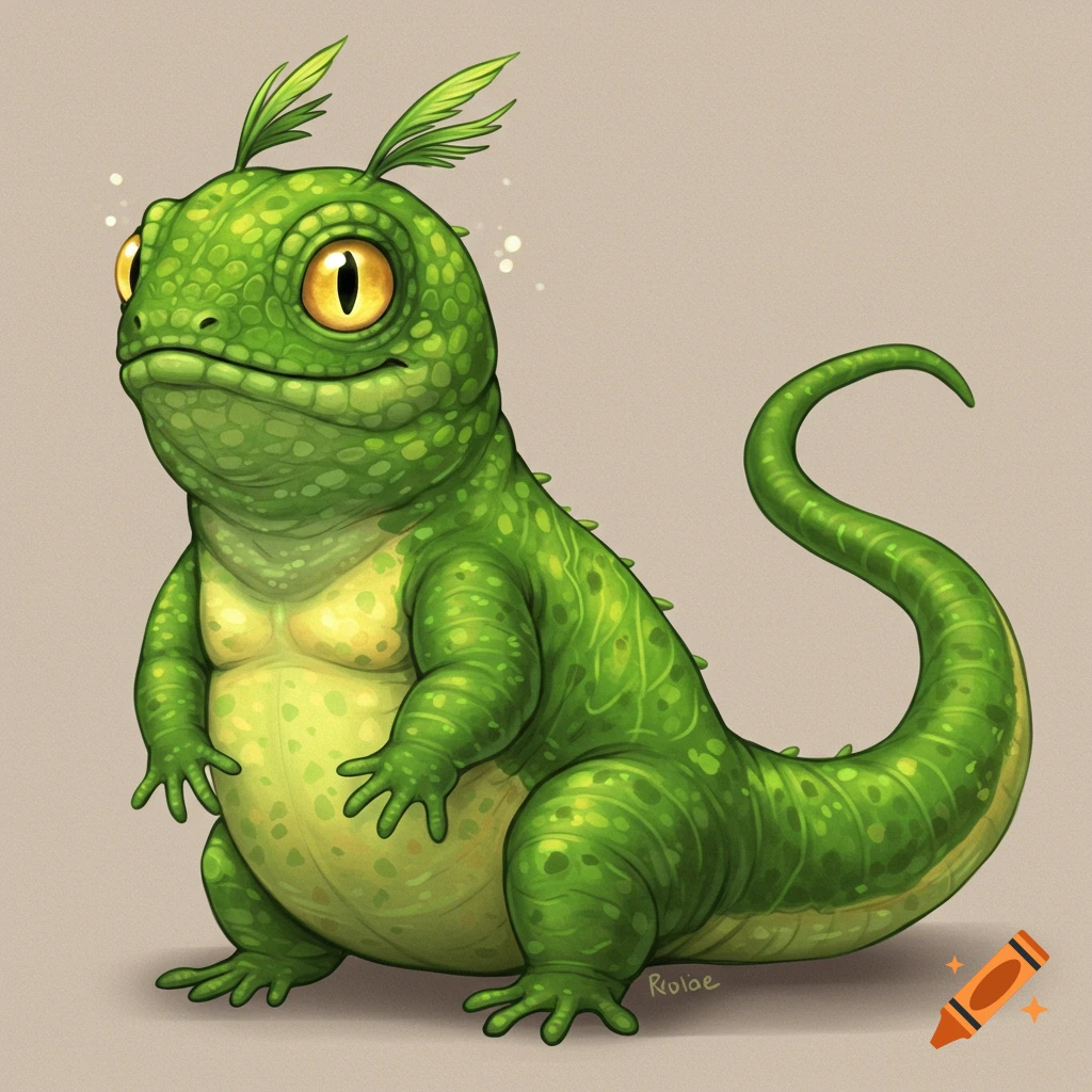 Cabbage lizard OC