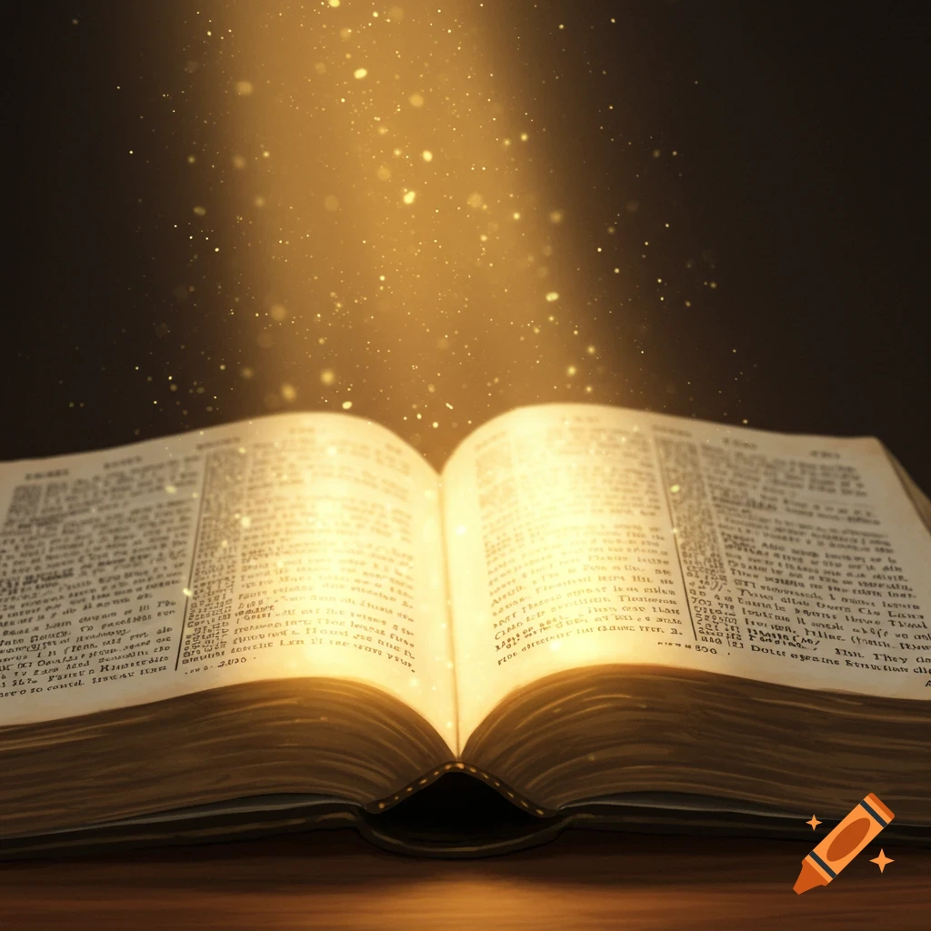 bible-bathed-in-sunlight-on-craiyon
