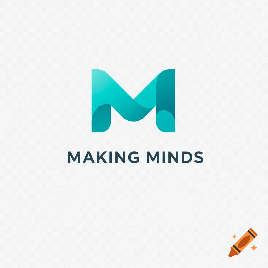 A stylized blue M logo above the text MAKING MINDS.