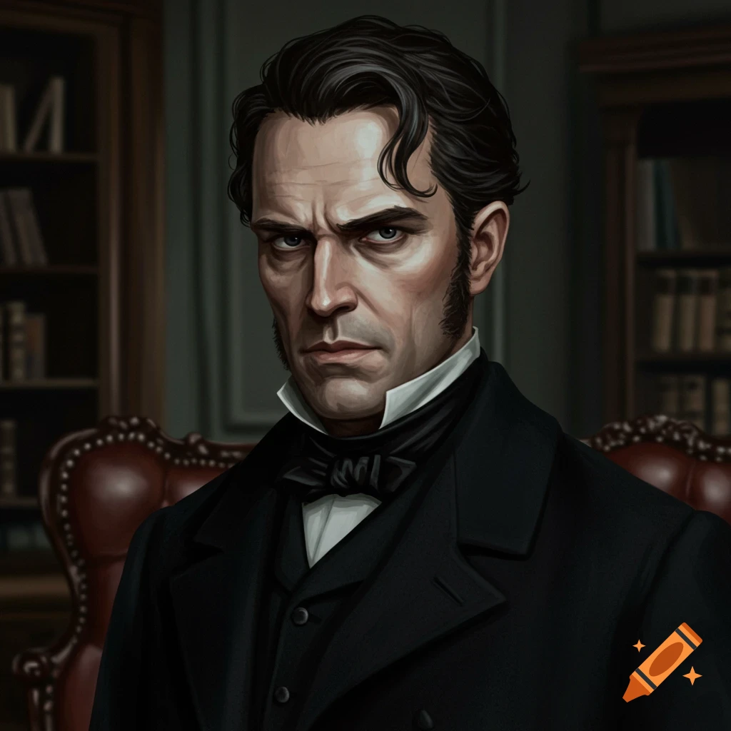 Vindictive man from the 1800s