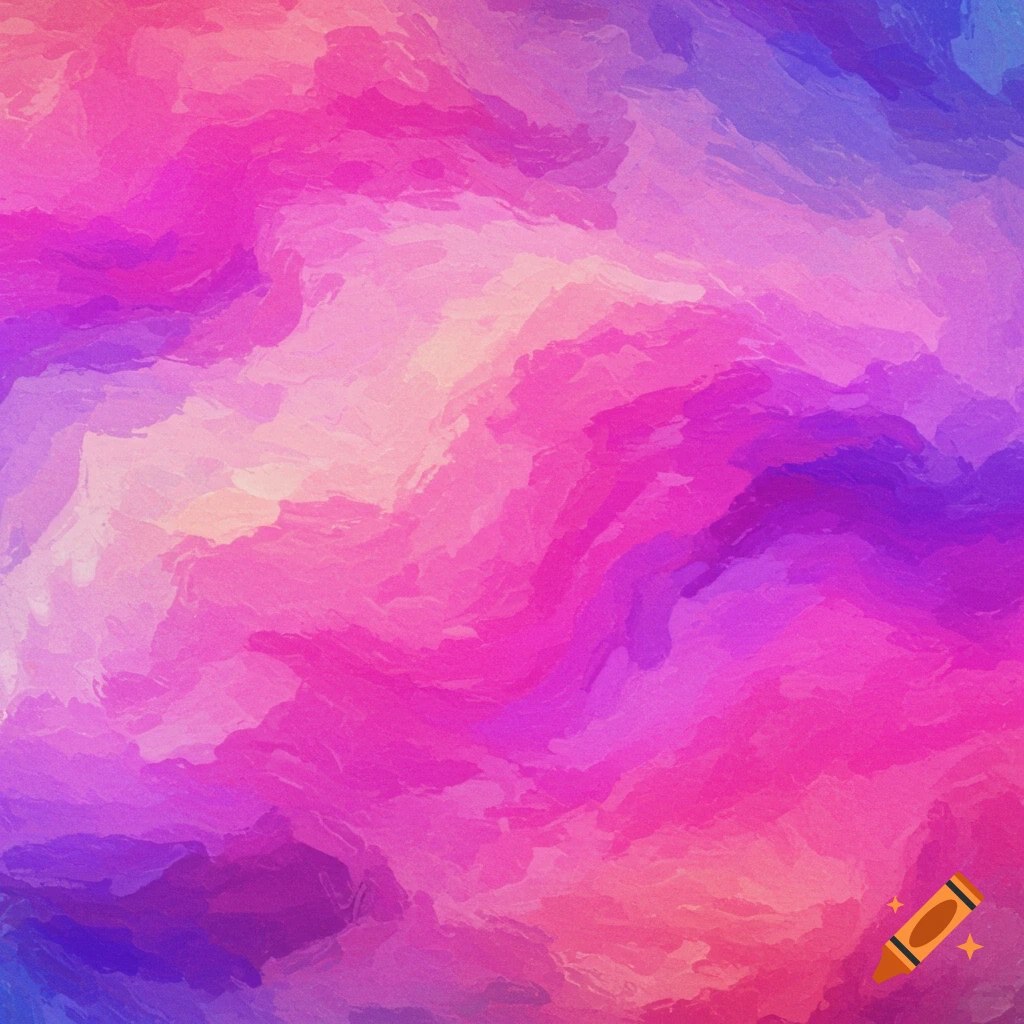 Abstract painting texture background in shades of pink, purple, and blue.