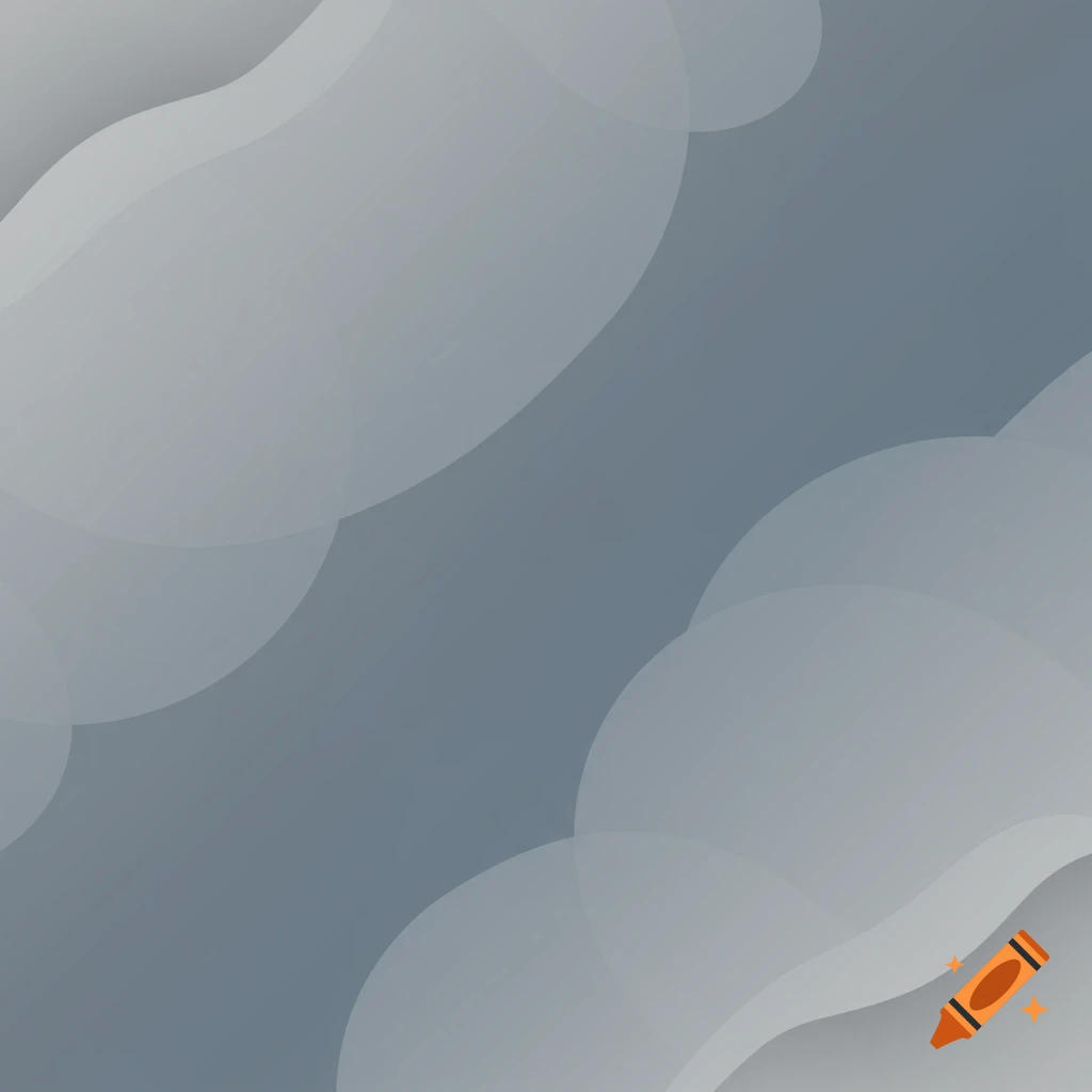 Abstract background with overlapping grey wavy shapes