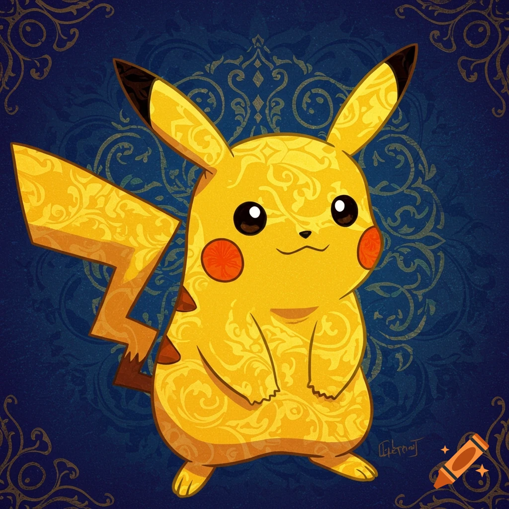 Pokemon, Pikachu, Cute, Pikachu, Yellow, Blue, Red, Cheery