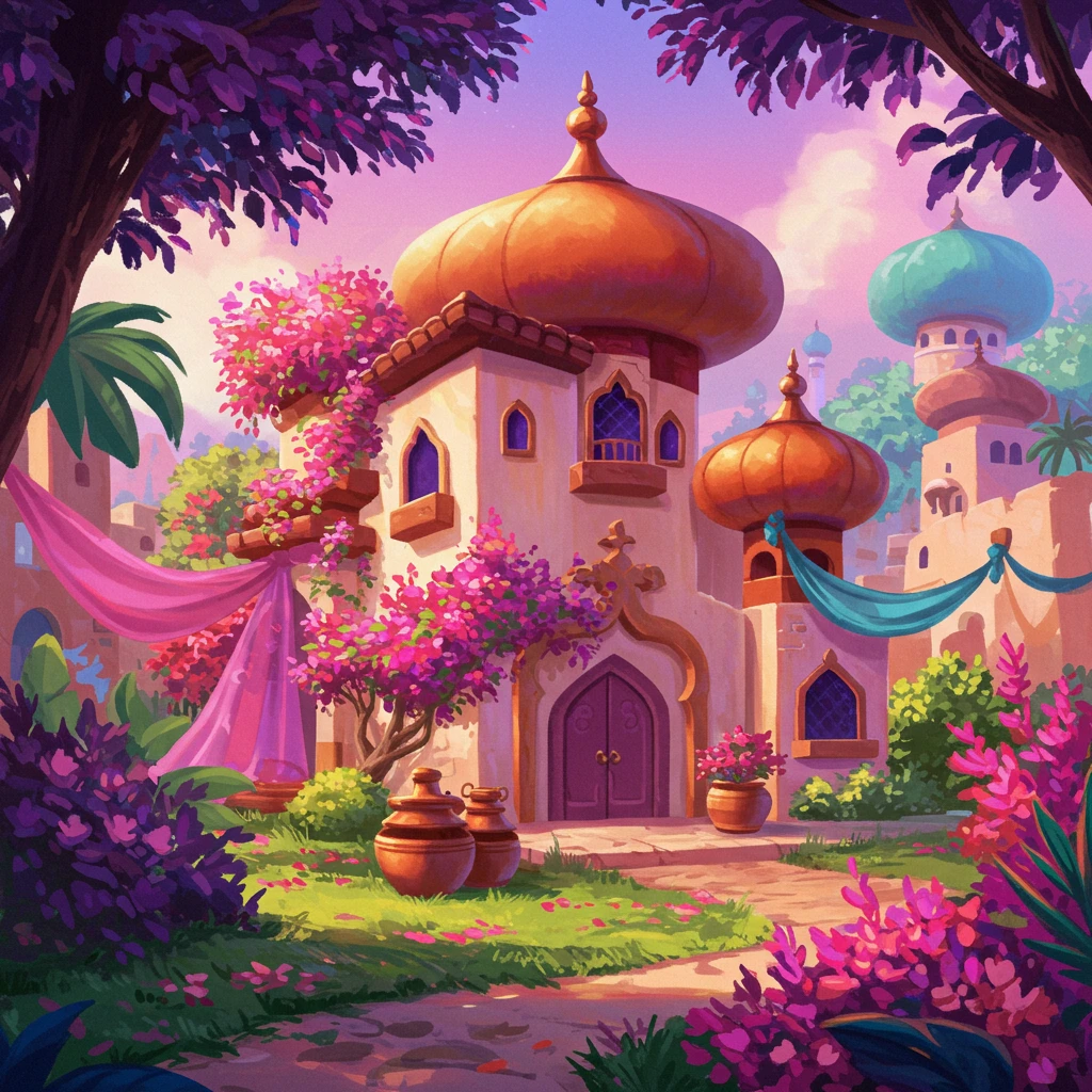 House inspired by Disney princess Jasmine