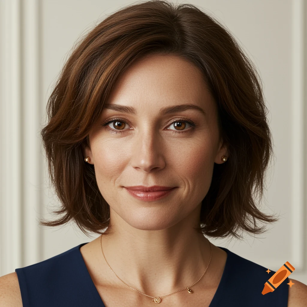 Photorealistic portrait of a woman