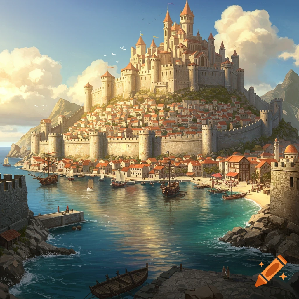An Archipelago Consisting of Small Towns and Castles That