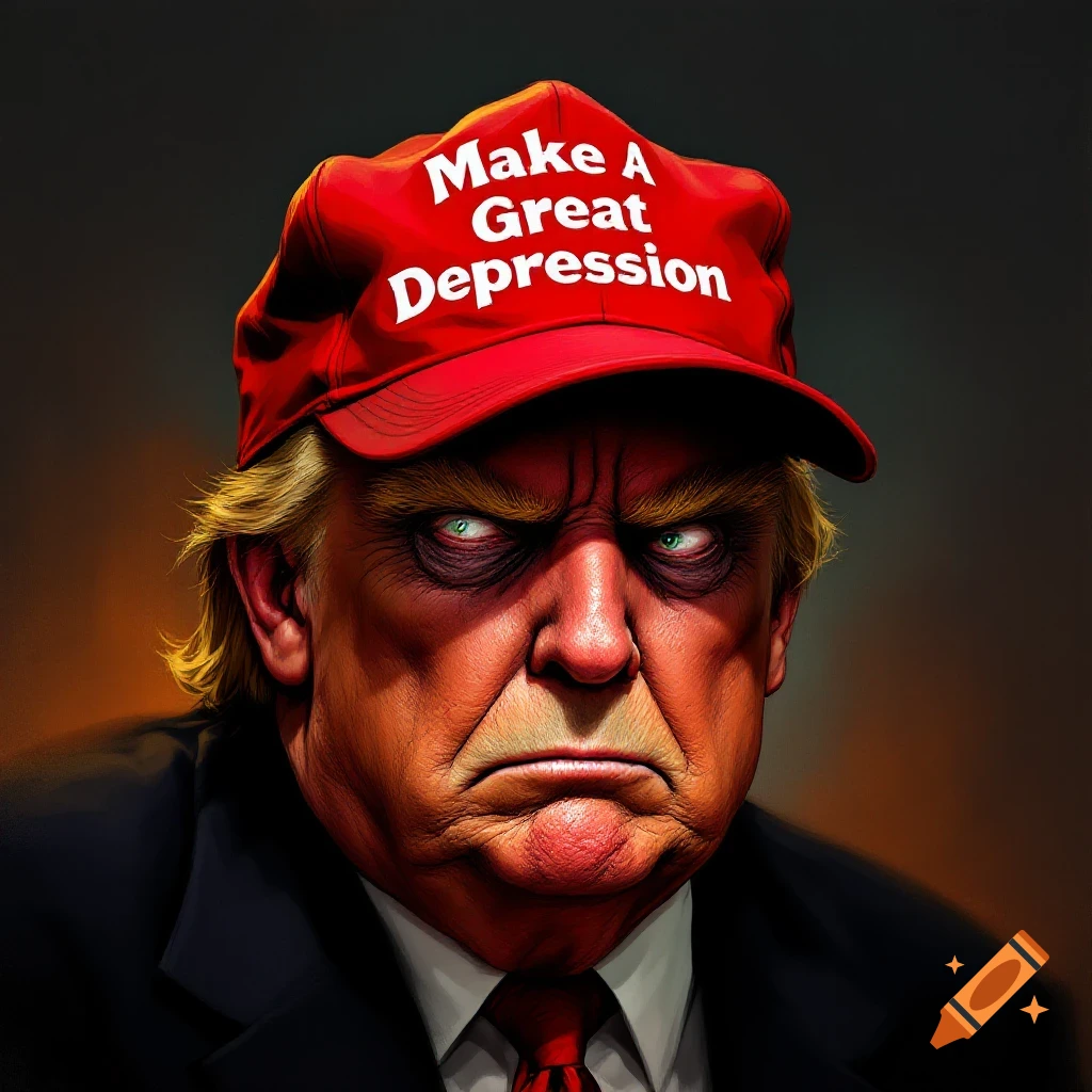 Whimsical cartoon of elon musk as puppet master controlling donald