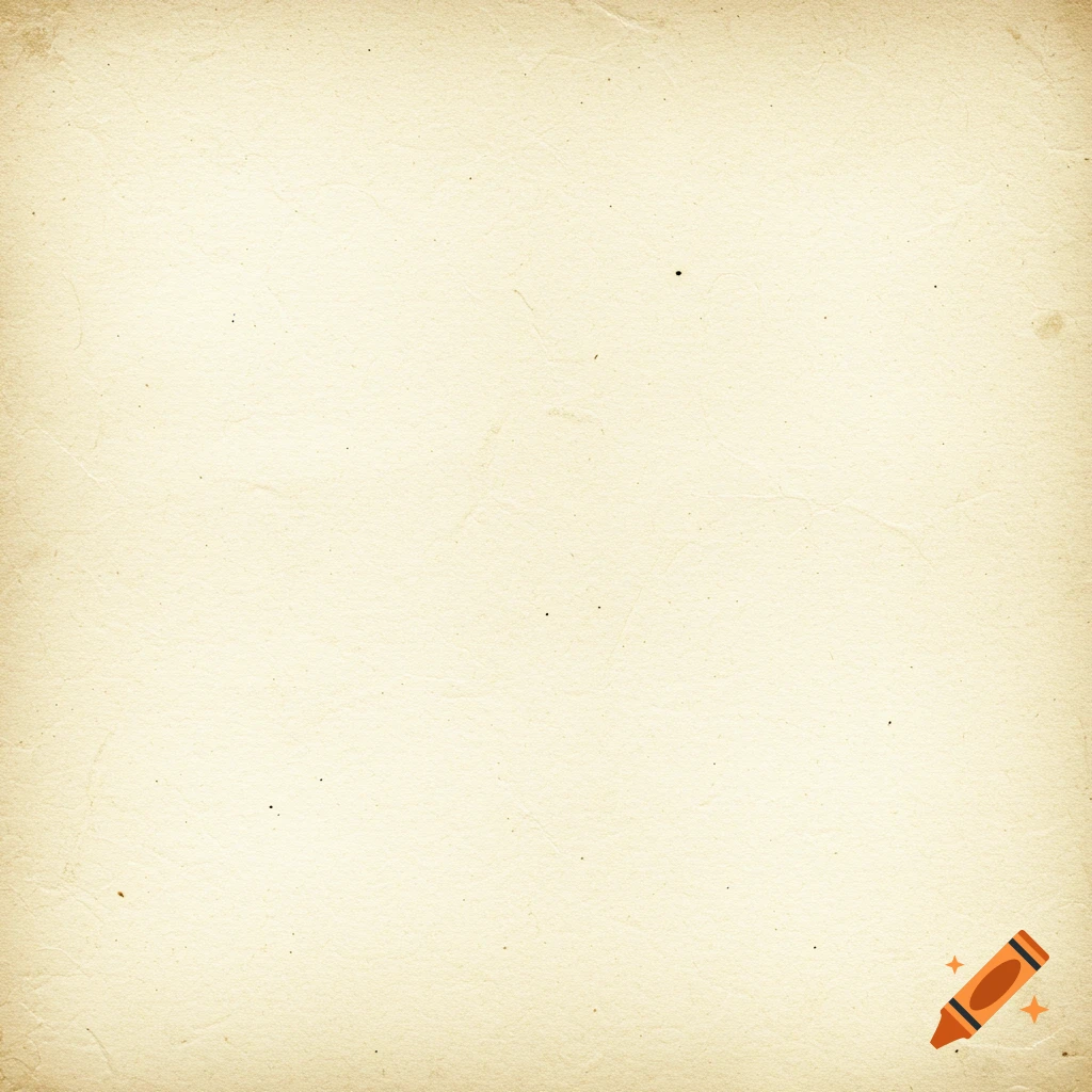 Old yellowed paper texture with creases and speckles.