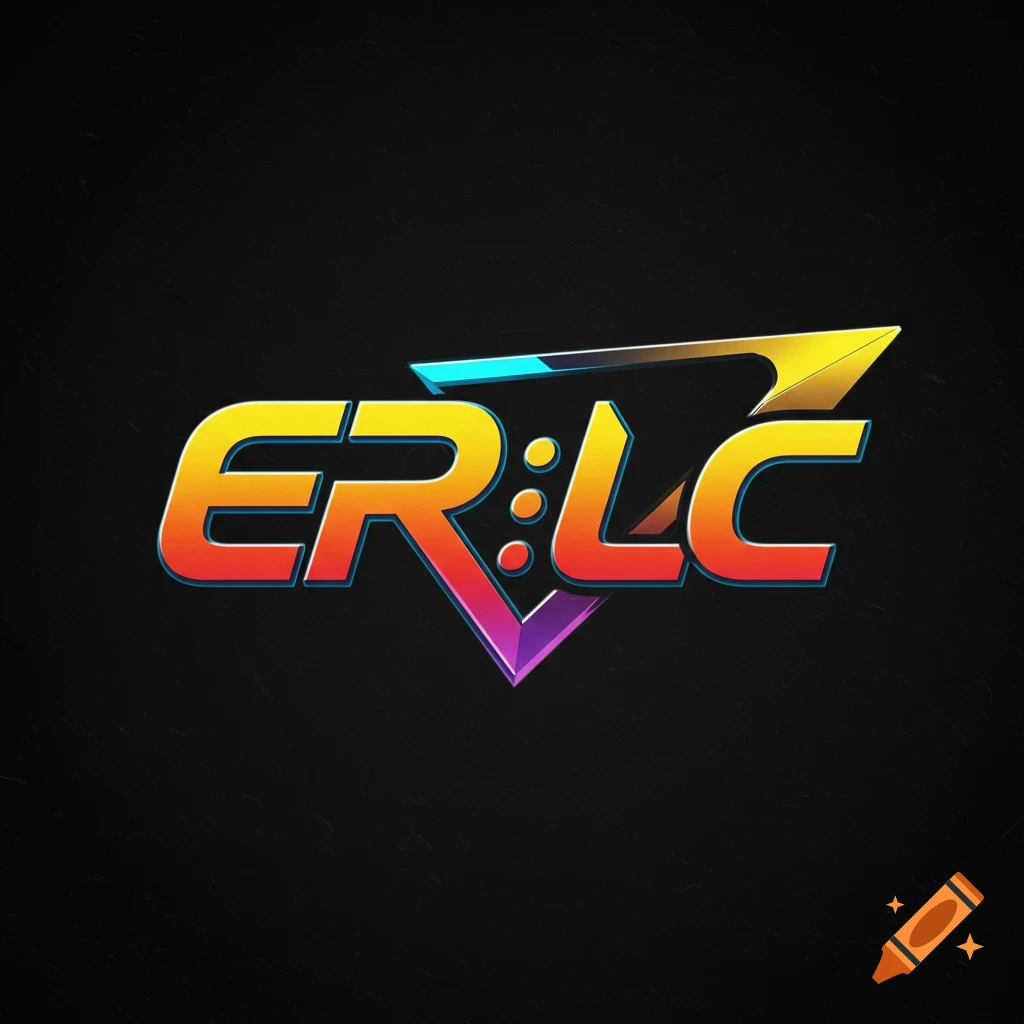 A colorful, stylized logo with the letters ER:LC.