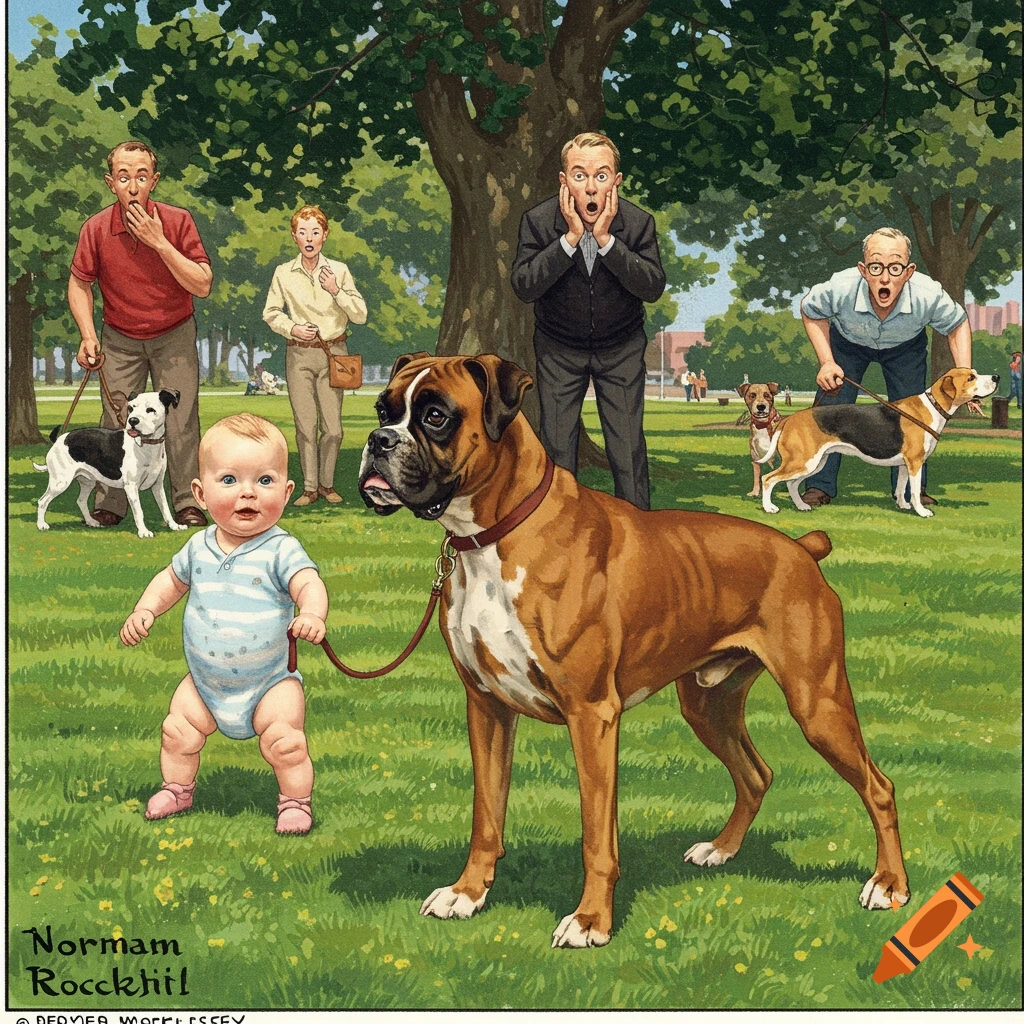 Norman Rockwell Art Style created on Craiyon Norman Rockwell Art Style created on Craiyon