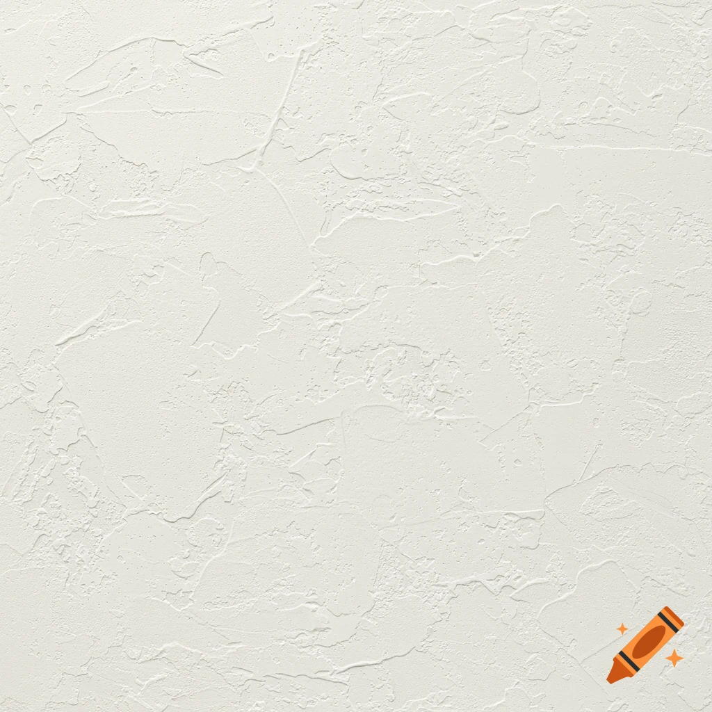White textured plaster wall