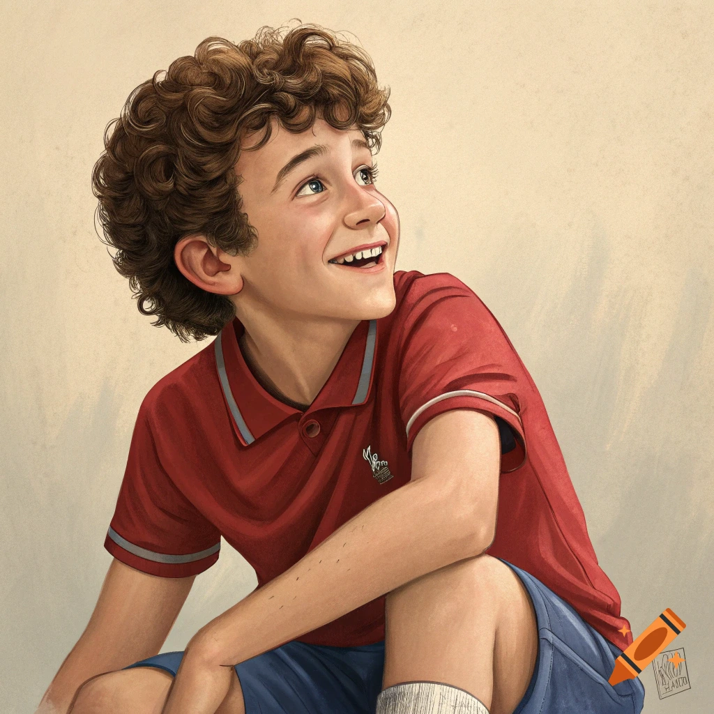 Malcolm in the Middle character Malcolm on Craiyon