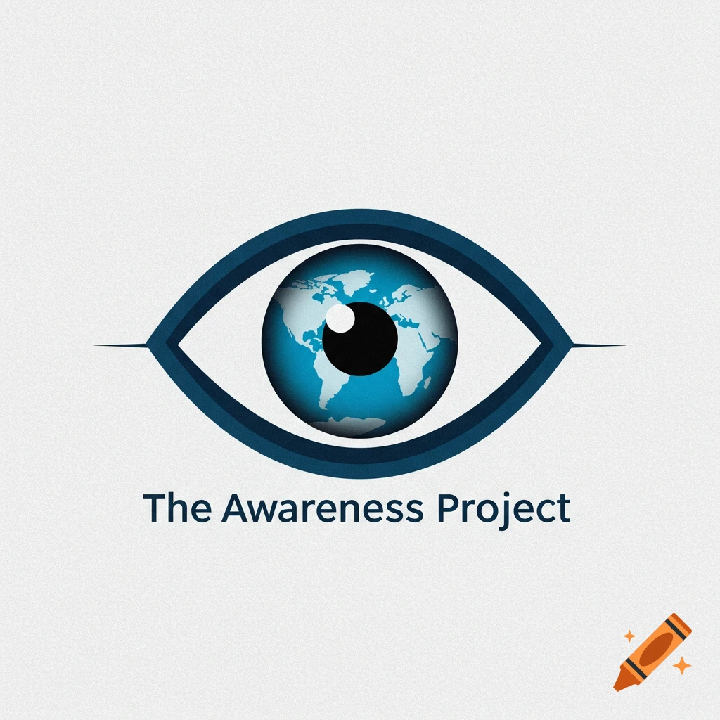 Stylized eye logo with a globe iris and 'The Awareness Project' text below.