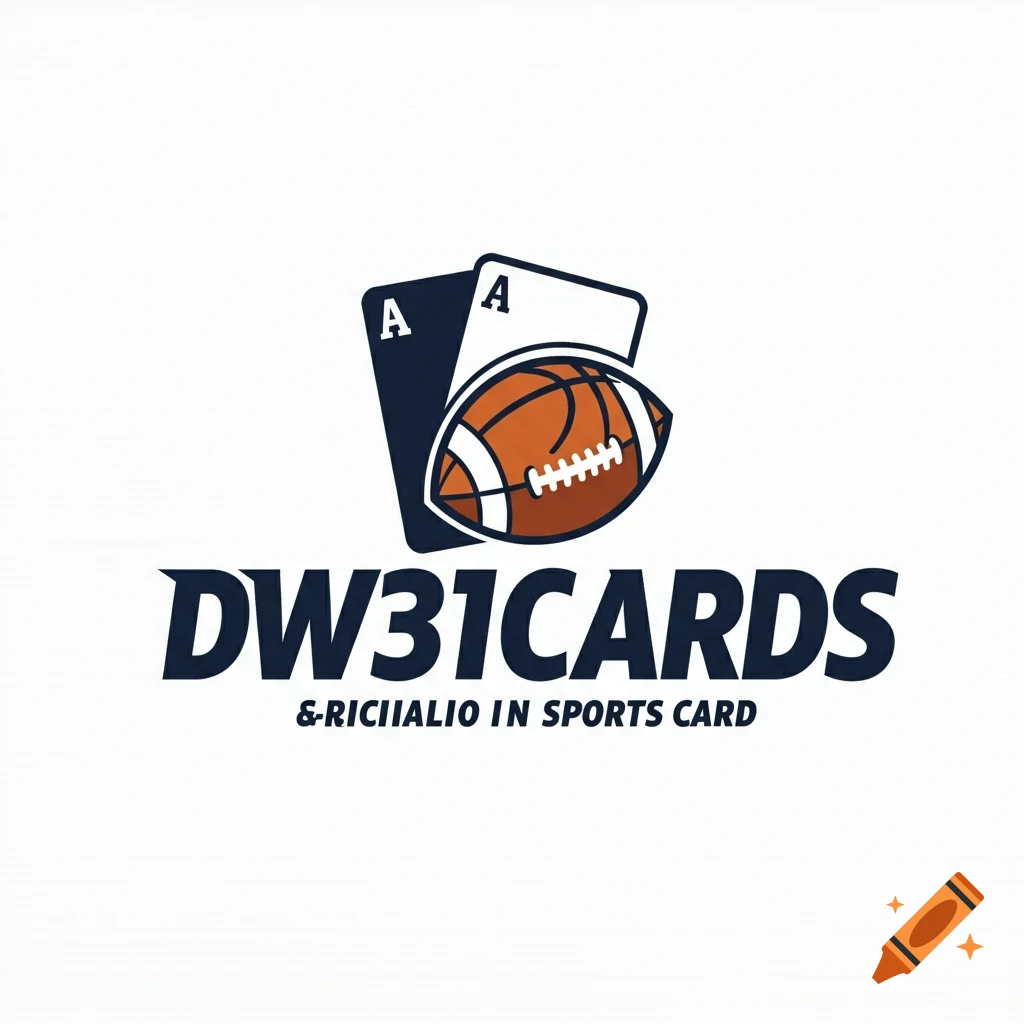 A logo featuring playing cards, a football, and the text DW31CARDS.