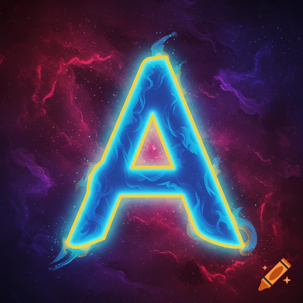 Blue neon letter Z with circle frame and lightning effects Blue neon letter Z with circle frame and lightning effects