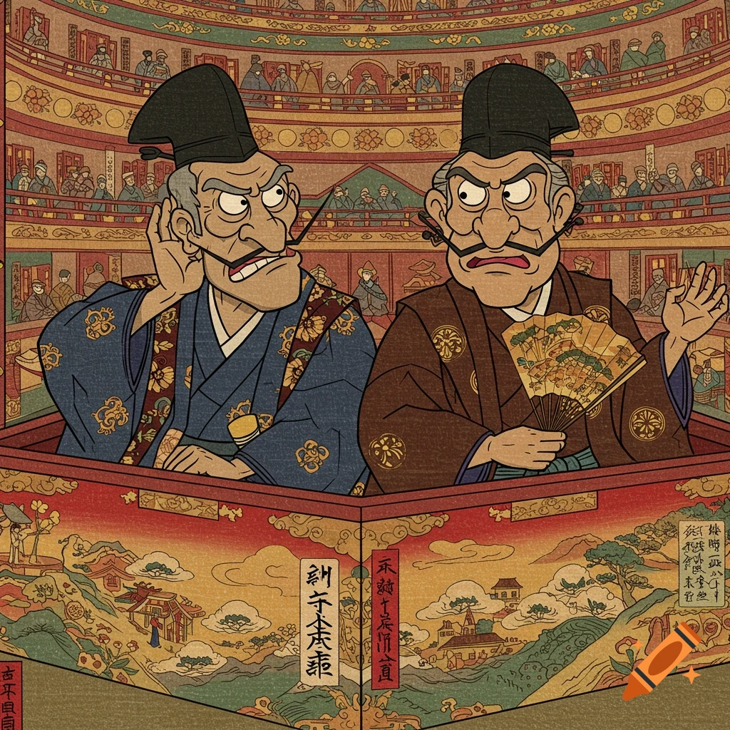 Hokusai Ukiyo E Art With Asuka Langley in Elegant Kabuki Hokusai Ukiyo E Art With Asuka Langley in Elegant Kabuki