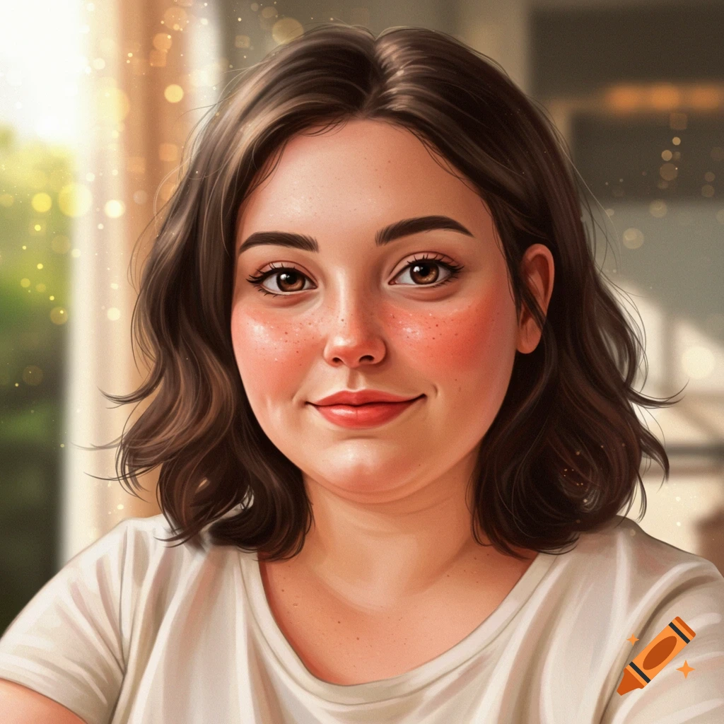 Realistic Chubby Woman On Craiyon realistic-chubby-woman-on-craiyon