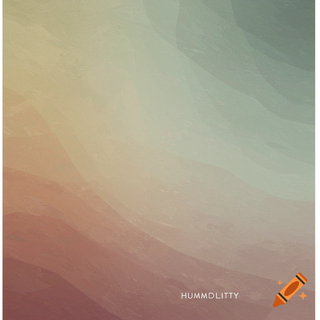 Abstract image with blending color waves from red-brown to yellow-green to blue-grey. Text at bottom.