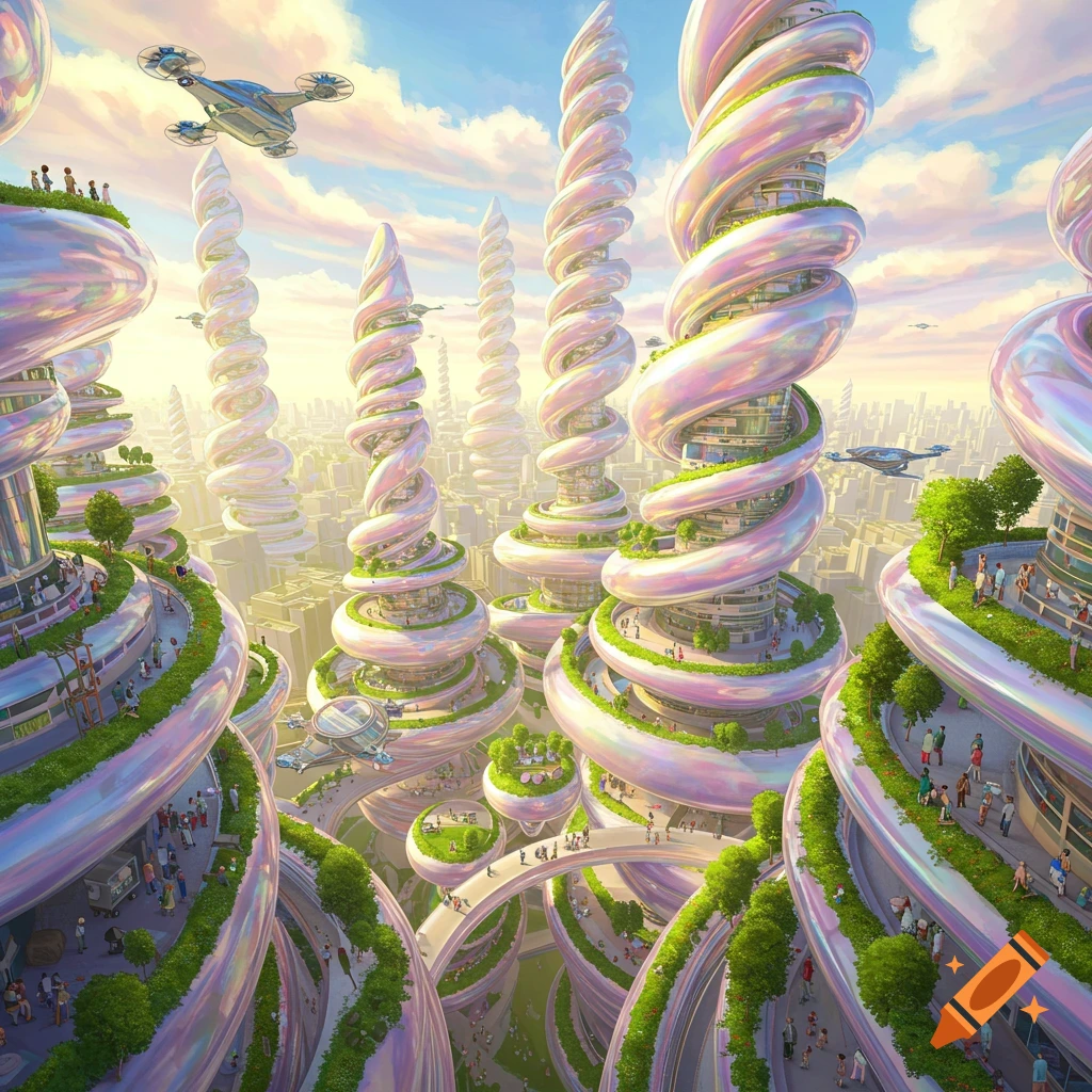 Utopian Future created on Craiyon Utopian Future created on Craiyon