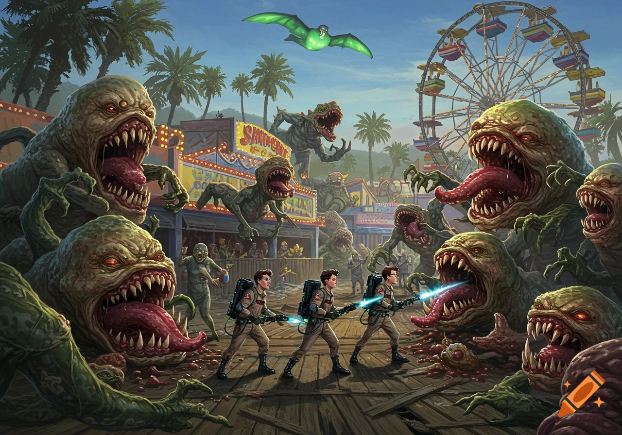 santa-cruz-boardwalk-under-attack-by-otherworldly-creatures