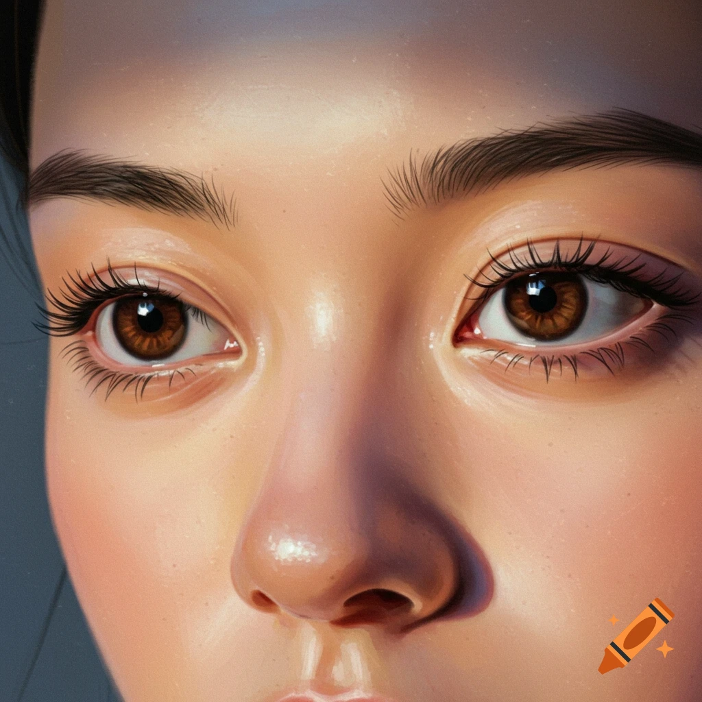 Close-up of eyes