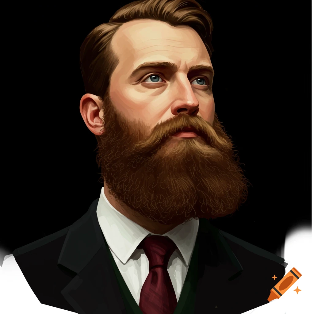 Neck beard tie