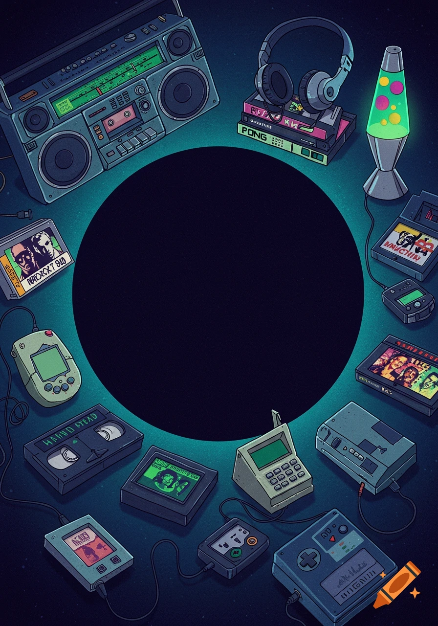 Lofi Music Banner created on Craiyon