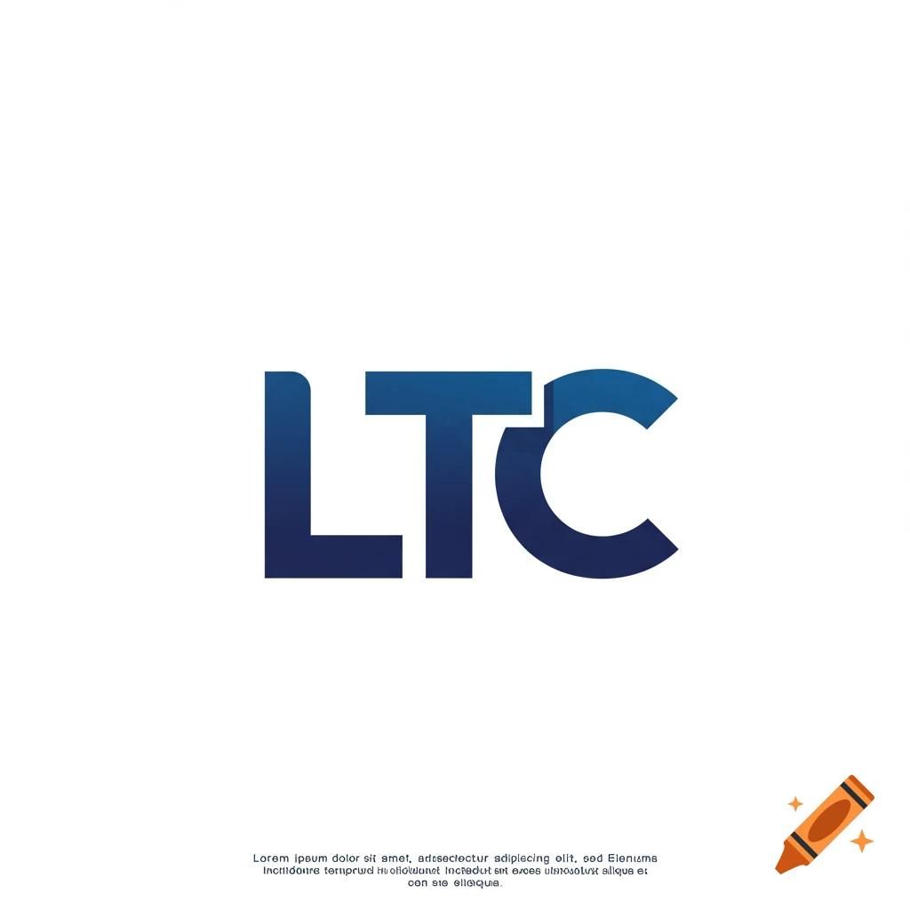 A logo with the letters LTC in a blue gradient.