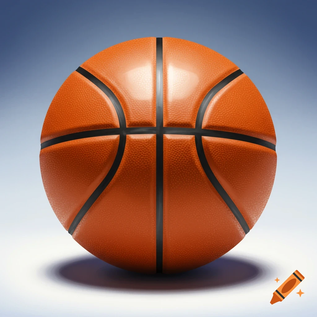 A basketball