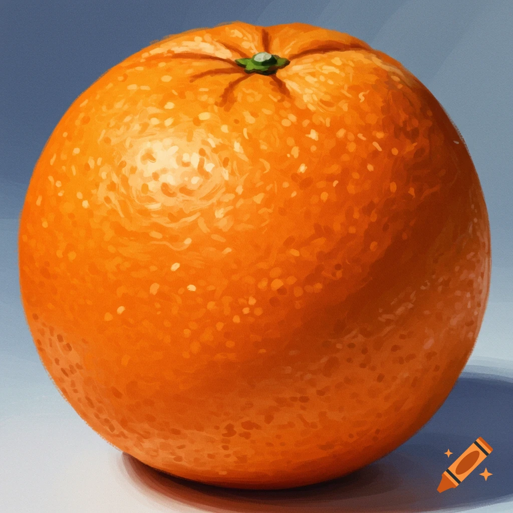 An orange.