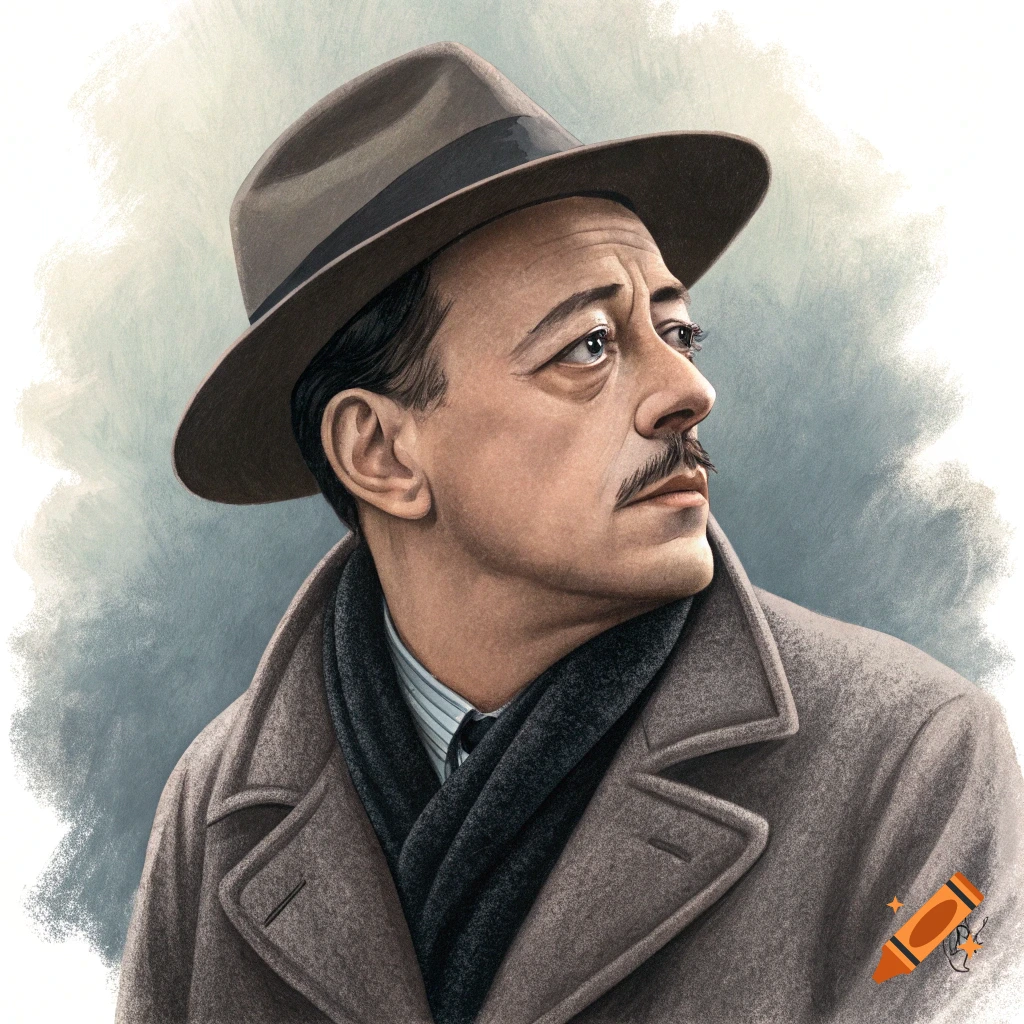 Albert Camus portrait