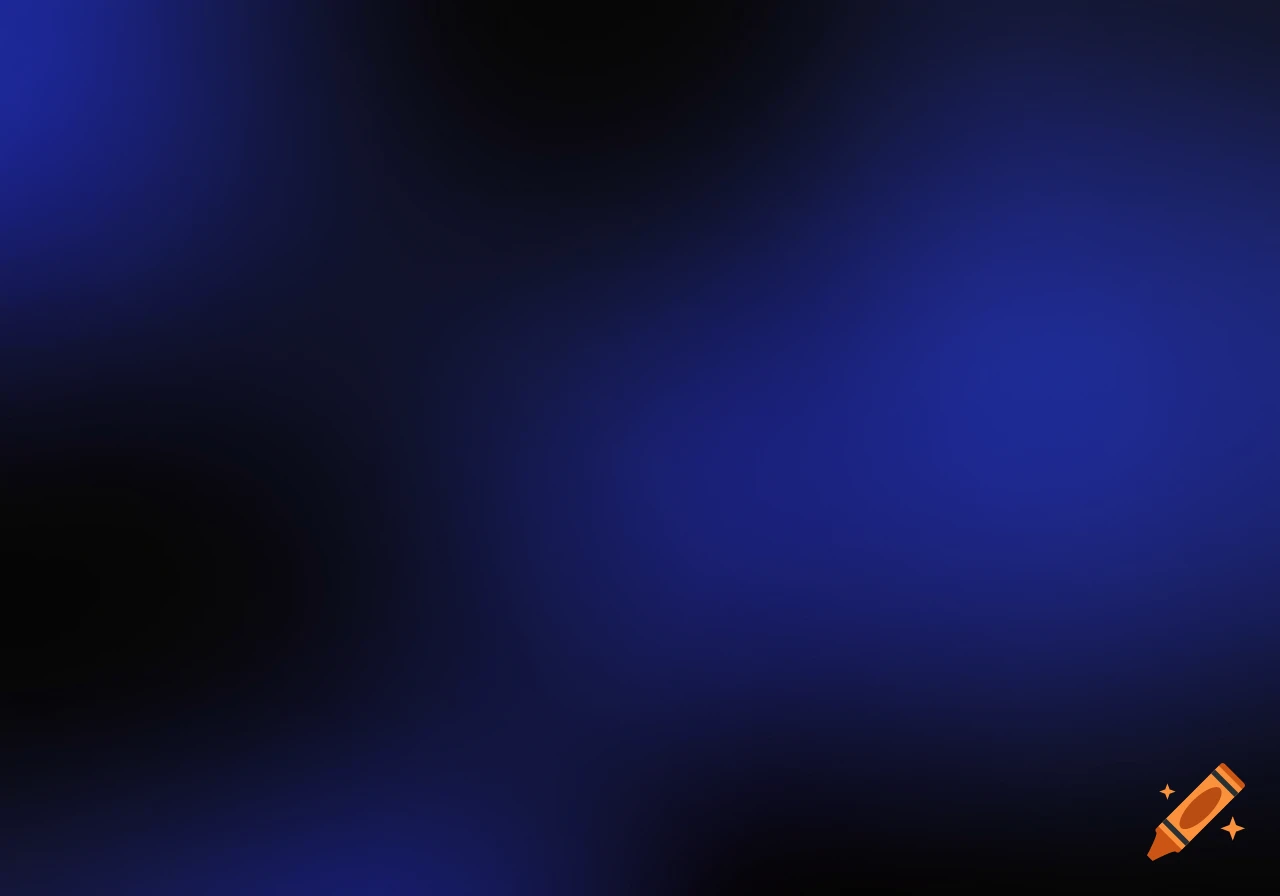 A blurry gradient background in shades of black and blue.
