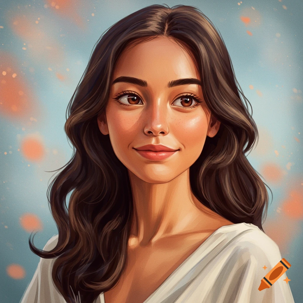 Portrait of a young woman