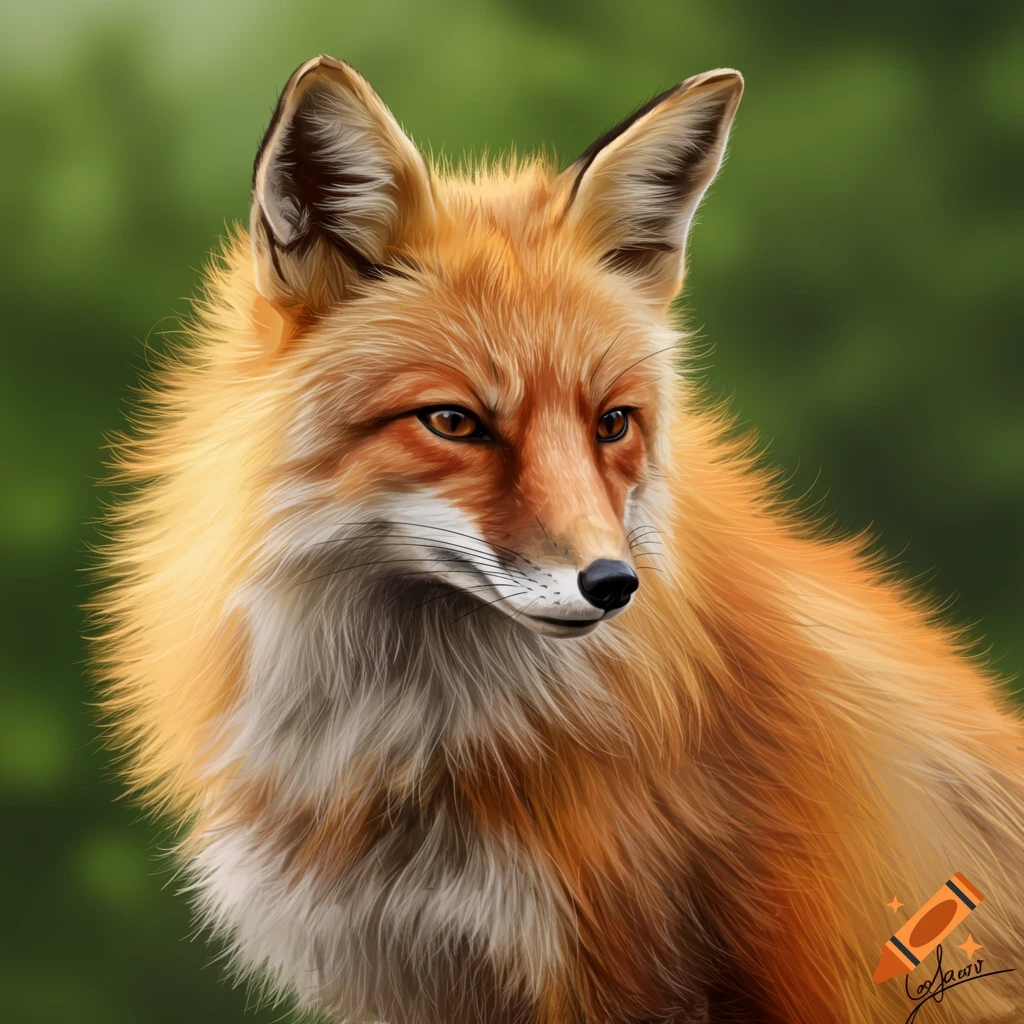 Close-up of a fox