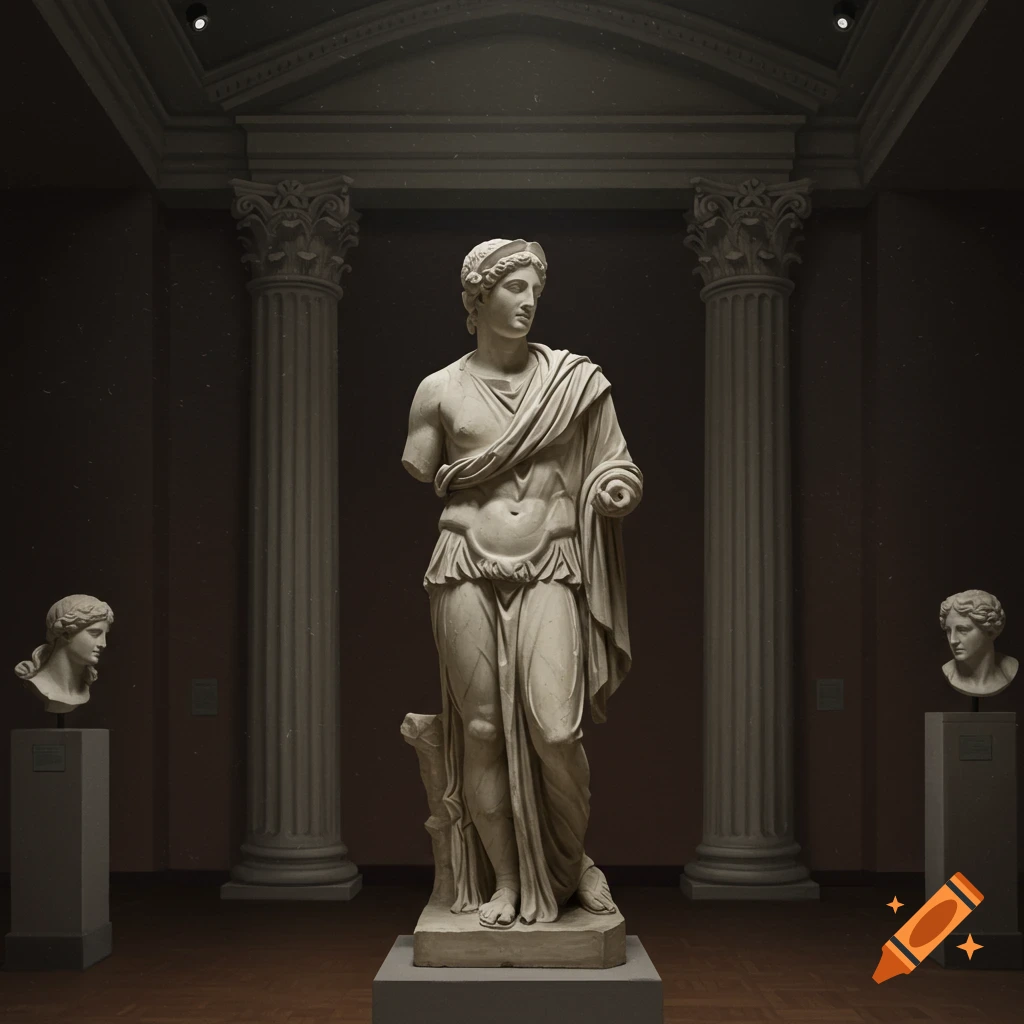 Historical Sculpture created on Craiyon Historical Sculpture created on Craiyon