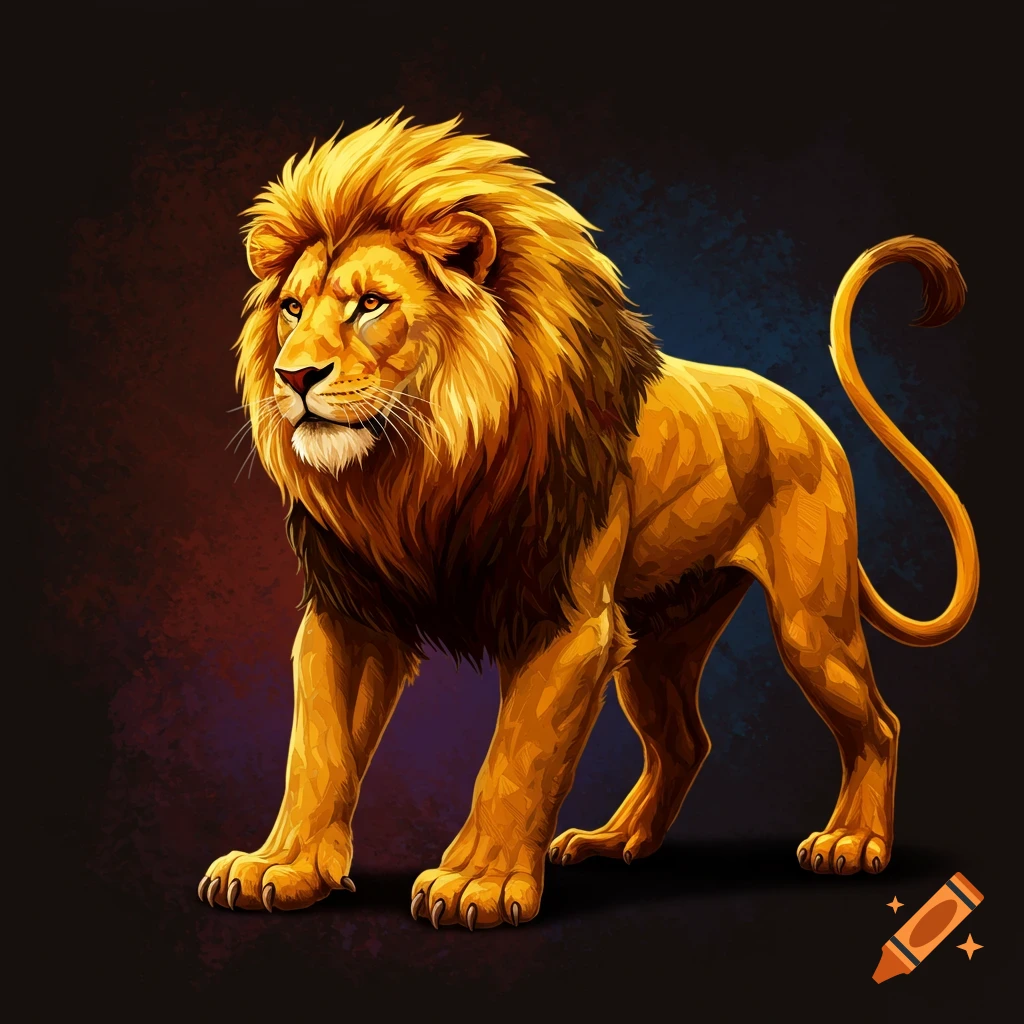 A lion.