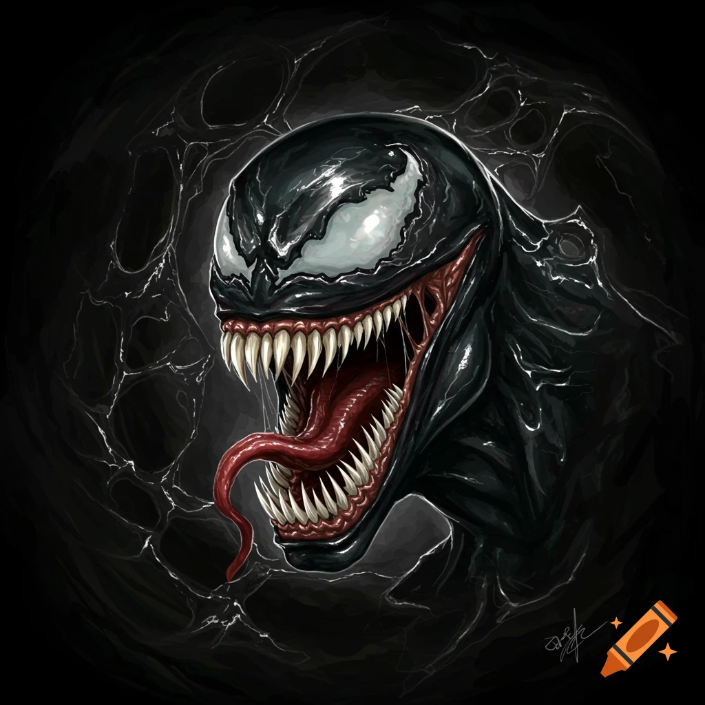 Venom roaring