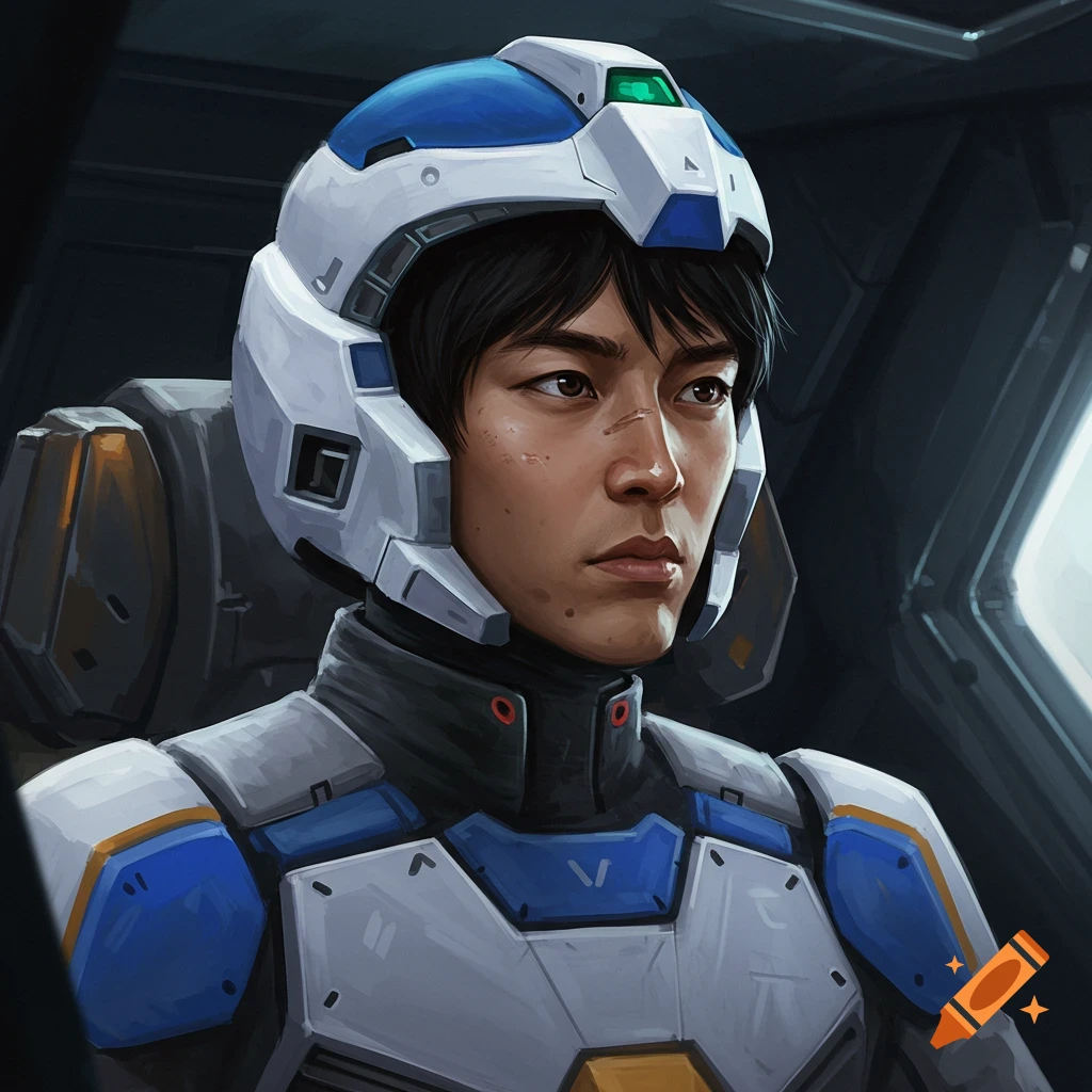 A gundam pilot